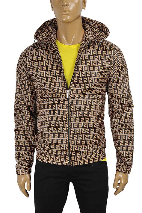 fendi bomber jacket men|Fendi windbreaker men.